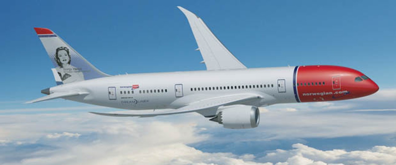 Dreamliner von Norwegian: Bald von Barcelona in die USA.
