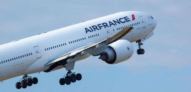 Flugzeug von Air France: Am Donnerstag werden etliche am Boden bleiben.