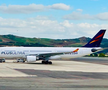 Airbus A330 von Plus Ultra: Die Airline hat Probleme.