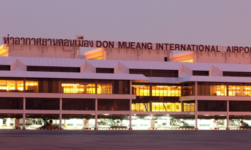 Flughafen Don Mueang: Hauptsächlich chinesische Touristen.