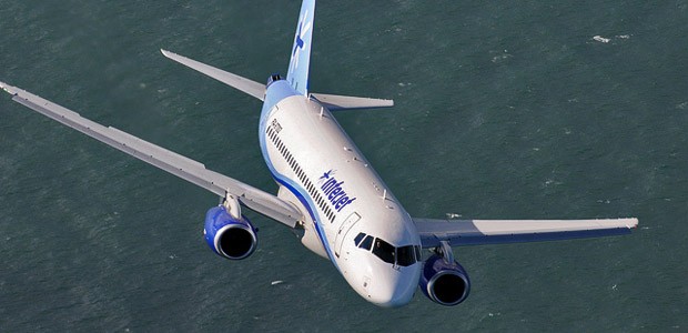 Sukhoi Superjet 100 von Interjet: Die russische Maschine ist offenbar beliebt in Lateinamerika.