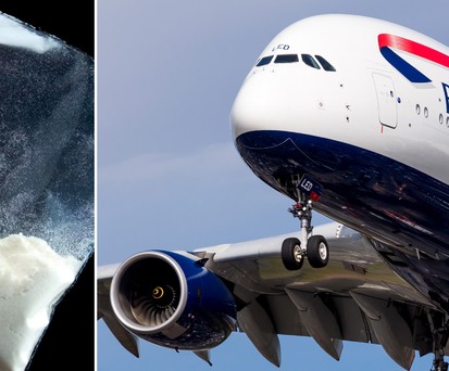 Kokain-Tütchen und A380 von British Airways: Pilot ist  seinen Job los.