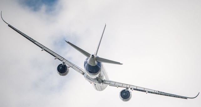 Der Airbus A350-1000 mit dem Kennzeichen F-WMIL: Vorschau auf den A350 F.