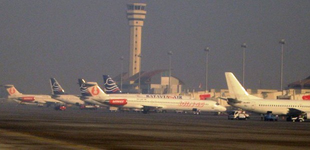 Juanda Airport in Surabaya: Mehrere Airlines hatten keine Lizenzen.