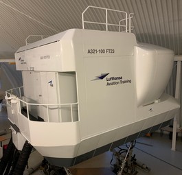 Simulator von Lufthansa Aviation Training: Nah am echten Fluggefühl.