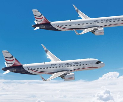 Airbus A320 Neo und A321 Neo in den Farben von Aviation Capital Group: Die Leasinggesellschaft kauft nach.