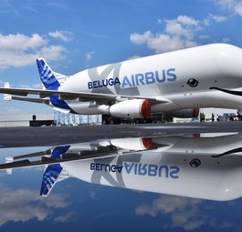 Im Juni 2018 zeigte der Beluga XL erstmals öffentlich sein Gesicht.
