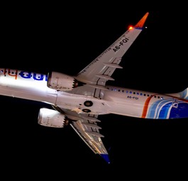 Boeing 737 Max 8 von Flydubai: Ein Pilot an Bord hat eine Katastrophe verhindert.