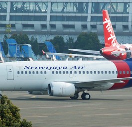 Boeing 737-500 von Sriwijaya Air: Dieses Flugzeug stürzte ins Meer.