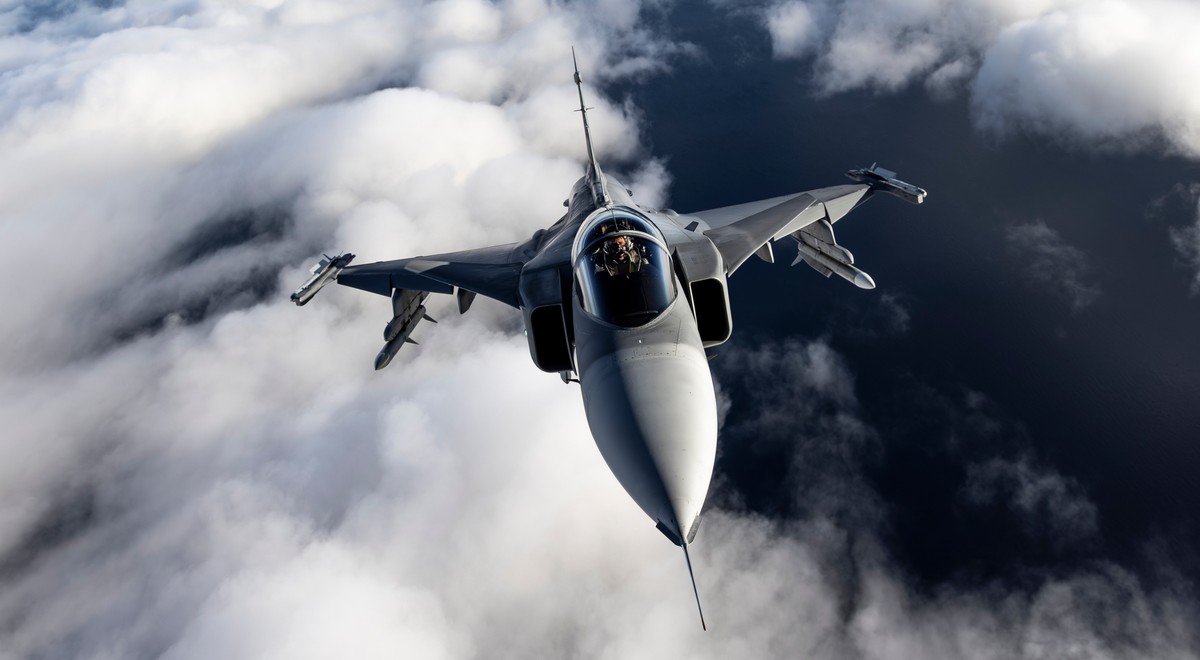 Gripen C: Kampfjets mussten die Situation entschärfen 