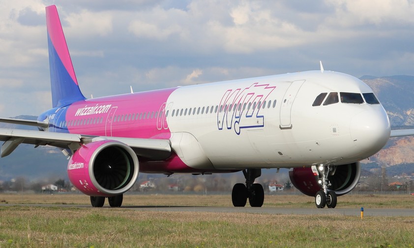 Airbus A321 von Wizz Air: Bald zwischen Bratislava und Košice unterwegs.