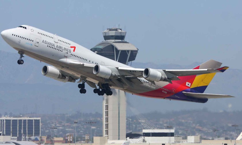 Boeing 747-400 von Asiana: Abschied der Passagierversion im März.