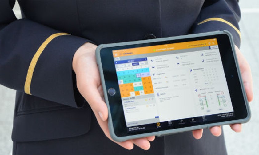 iPad Mini von Lufthansa: Es soll die Arbeit des Kabinenpersonals erleichtern.