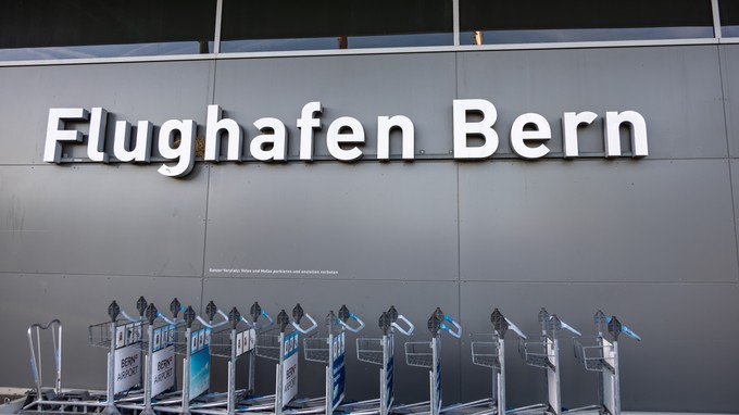 Flughafen Bern: Viele Passagierflüge gibt es hier nicht.