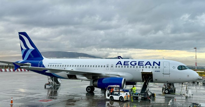 Airbus A320 von Aegean: Die Airline will mit ihren neuen Flugzeugen weiter fliegen.