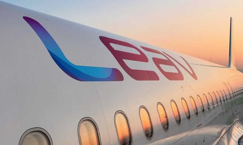 Airbus A320 von Leav: Die Airline will nach Damaskus.