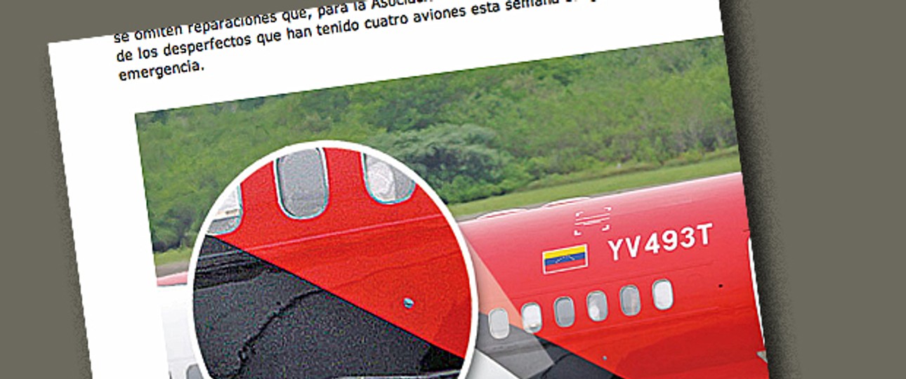 Bild aus der Zeitung Panorama: Risse im Rumpf.