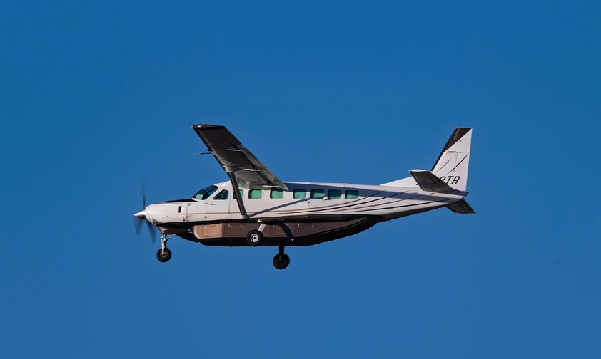 Cessna Gran Caravan in der Luft: Im, Südsudan wurde am 2. Dezember ein Hilfsflug entführt.
