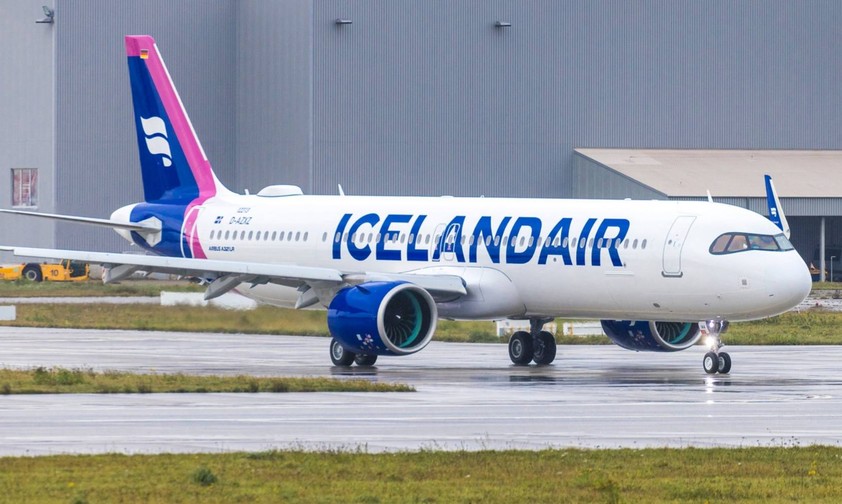 Der erste Airbus A321 LR für Icelandair: Der ...