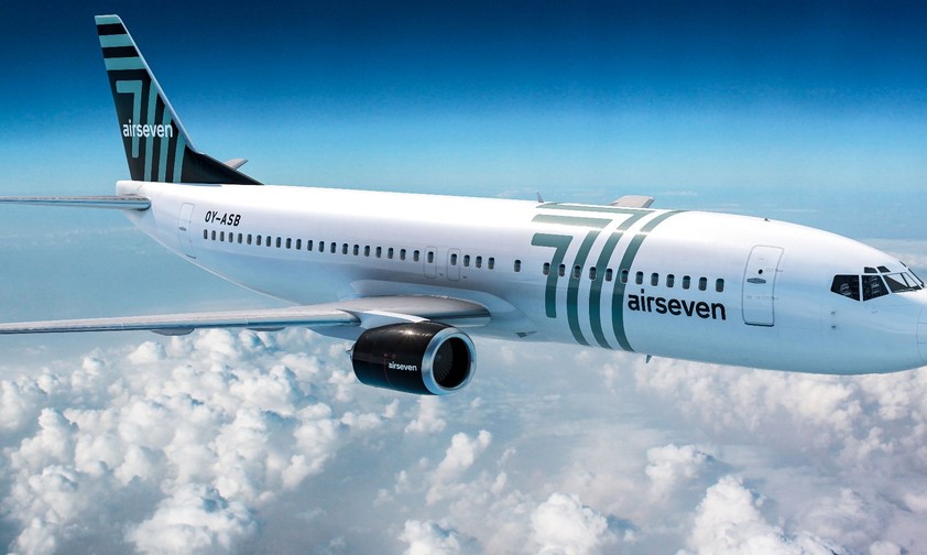 Boeing 737-400 von Air Seven: So soll sie aussehen.