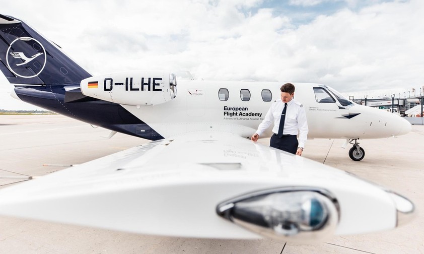 Cessna Citation von Lufthansa Aviation Training: Startet nicht mehr in Bremen.