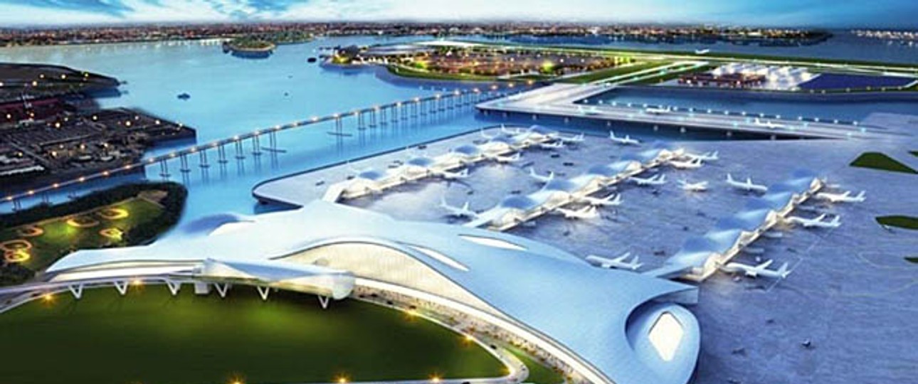 Eine weitere Ausbaumöglichkeit: Auf der Gefängnisinsel Rikers Island könnte noch ein Terminal und eine dritte Piste entstehen.