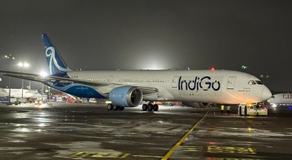 Dreamliner in Indigo-Farben: Eine Übergangslösung. 