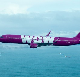 Flugzeug von Wow Air: Bald mit Ex-Icelandair-Piloten im Cockpit?