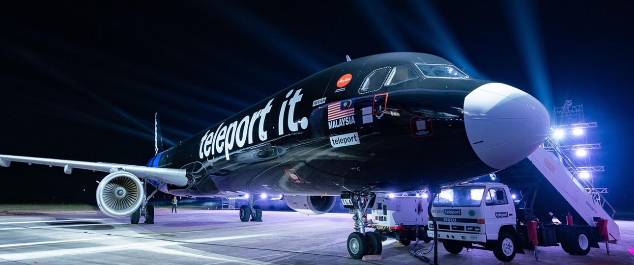 Teleport wird drei Airbus A321 P2F einflotten.