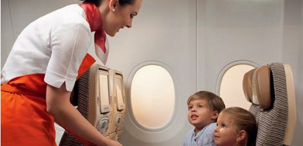Kindermädchen von Etihad: Top-ausgebildet.