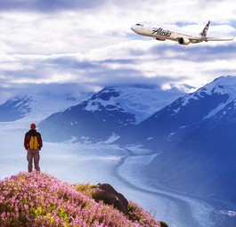 Boeing 737 Max über Alaska: Die Fluglinie baut aus.