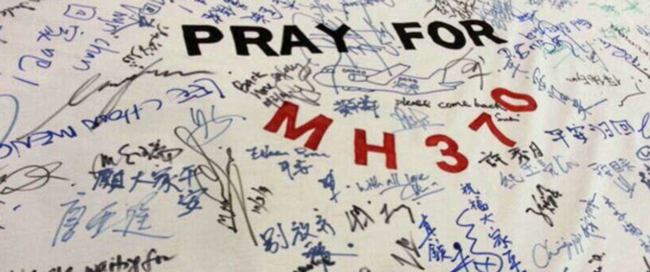 Flug MH370: Große Bestürzung in der Bevölkerung.