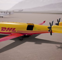 Visualisierung einer Eviation Alice für DHL Express: Zwölf ...