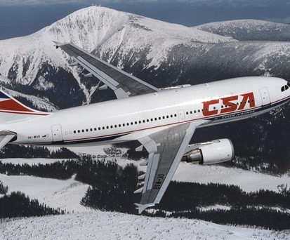 Airbus A310 von CSA: Die Airline hebt nicht mehr ab.