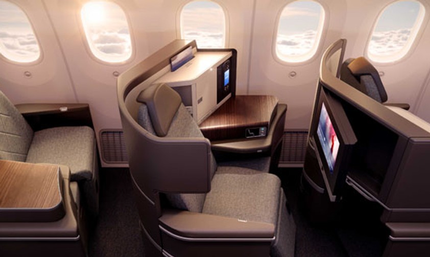 El Al bietet in den Dreamlinern den Business-Kunden viel Platz.