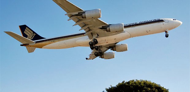 Airbus A340-500 von SIngapore Airlines: Nun ist Schluss mit dem Rekordflug.