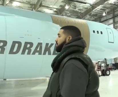 Rapper Drake hat jetzt eine Boeing 767