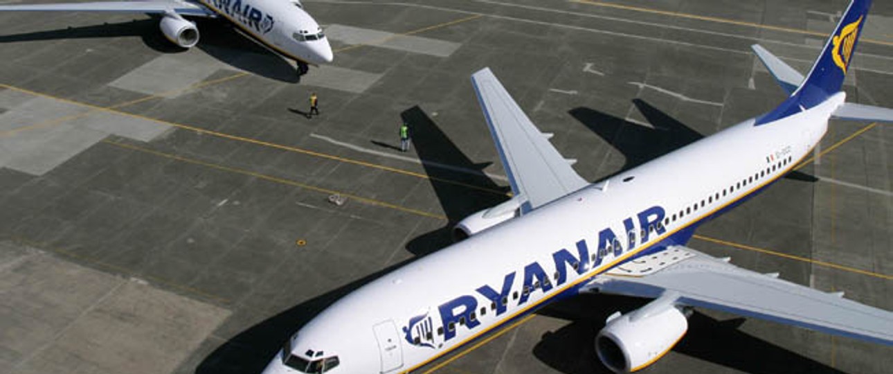 Flieger von Ryanair: Ab kommendem Winter auch in Schiphol zu sehen.
