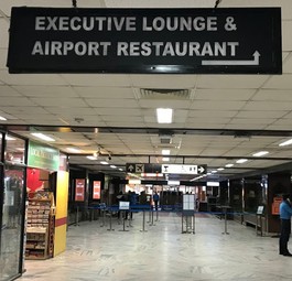 Terminal des Tribhuvan International Airport: Hohes Risiko bei Brand.