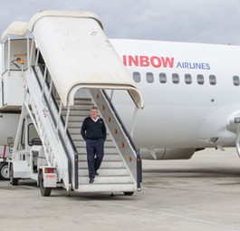 Ehemaliger Flieger von Rainbow Airlines: Von Zimbabwe nach Südafrika.