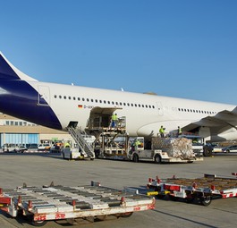 Beladung eines Airbus A330: Lufthansa will mehr Platz im Frachtraum schaffen.