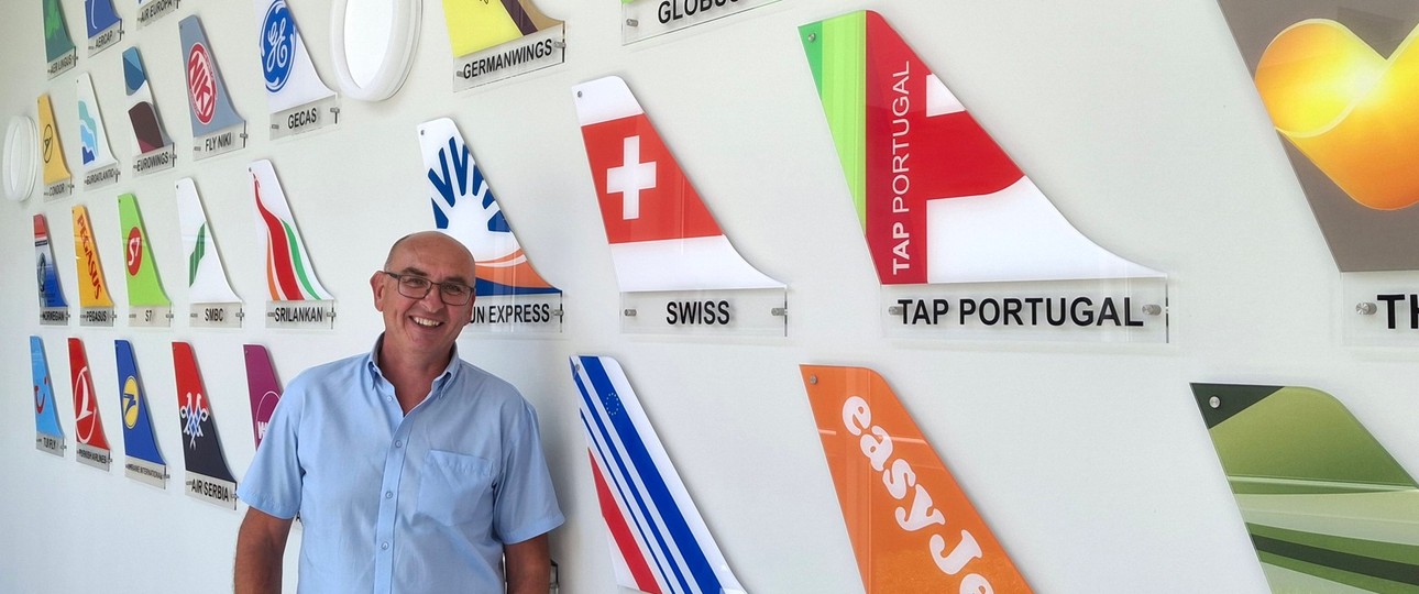Ames-Aerospace-Gründer Walter Starzacher: Er und seine Firma arbeiten für Airlines aus aller Welt.