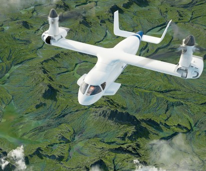 Die Lanying R6000 im Flug: Chinesisches Konzept mit viel Power.