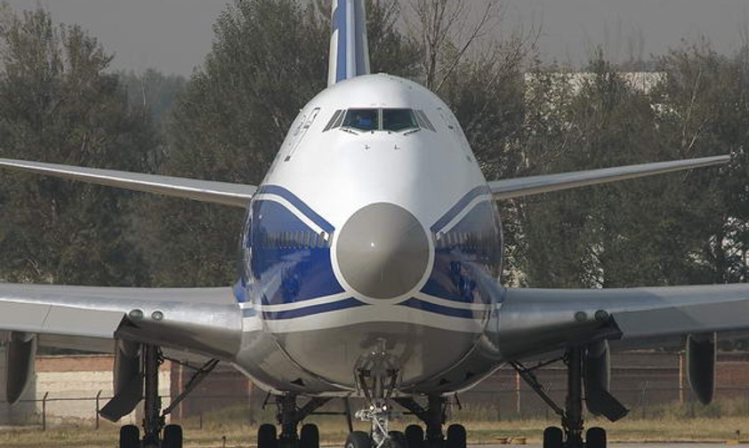 Boeing 747 F der Volga-Dnepr-Tochter Air Bridge Cargo: Bald oft mit chinesischer Online-Fracht unterwegs.
