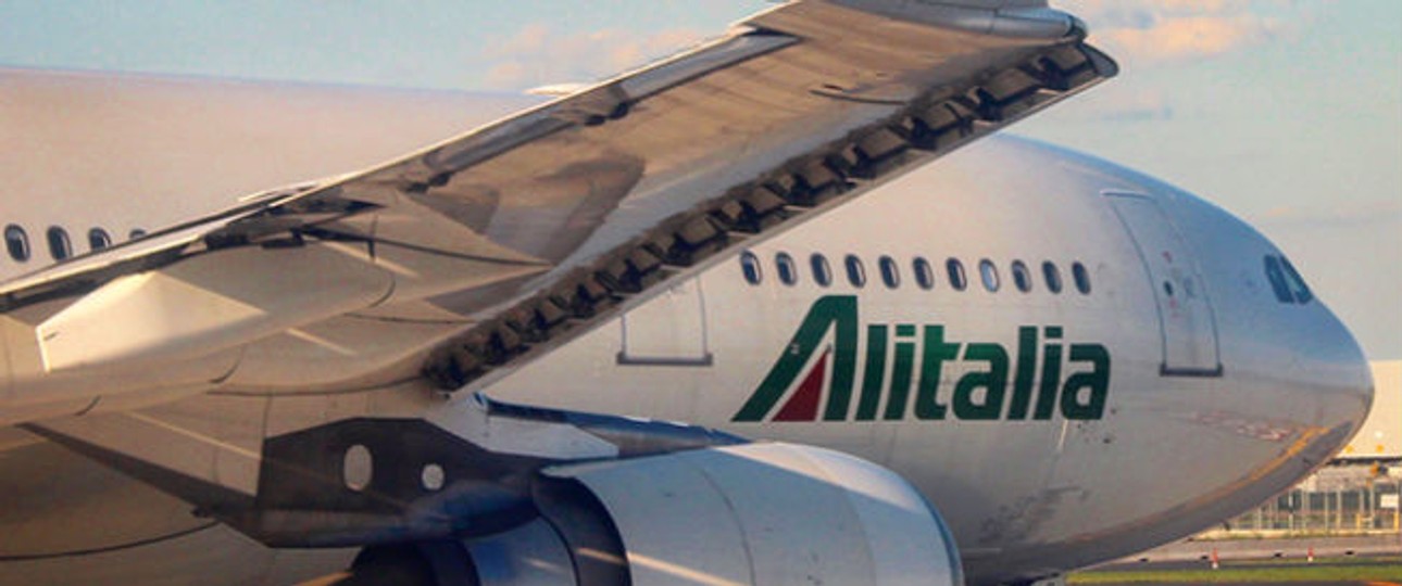 Flugzeug von Alitalia: An wen geht die Fluglinie?