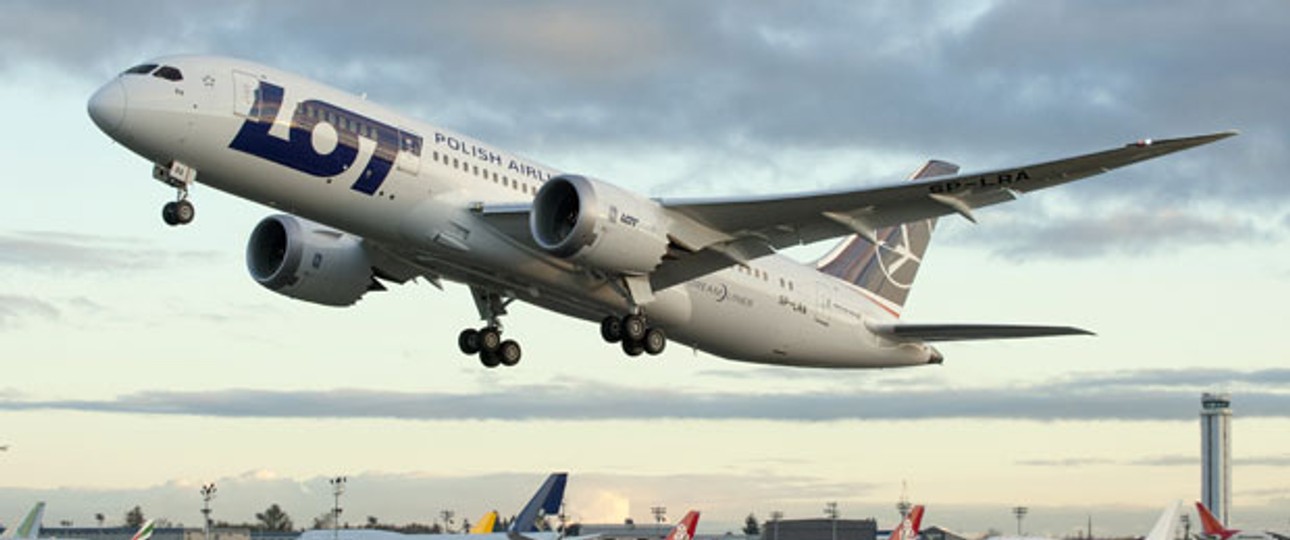 Dreamliner von Lot: Die Airline setzt große Hoffnungen in die B787.