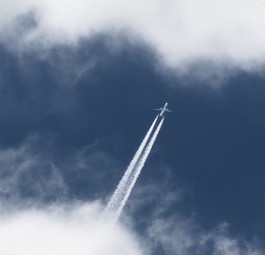 Der CO2-Austoss pro Passagier halbierte sich seit Mitte der 90er, das Passagiervolumen verfielfachte sich jedoch.