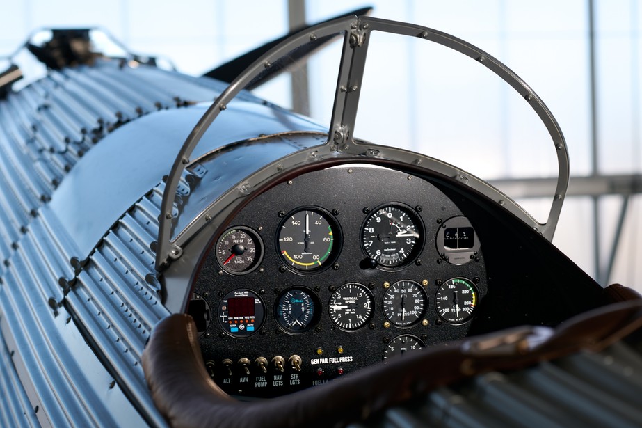Ein Blick ins Cockpit