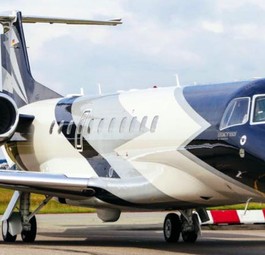 Air Hamburg's Embraer Legacy 650E: the last newbie.