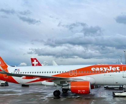 Flugzeug von Easyjet in Zürich: Die Airline baut aus.